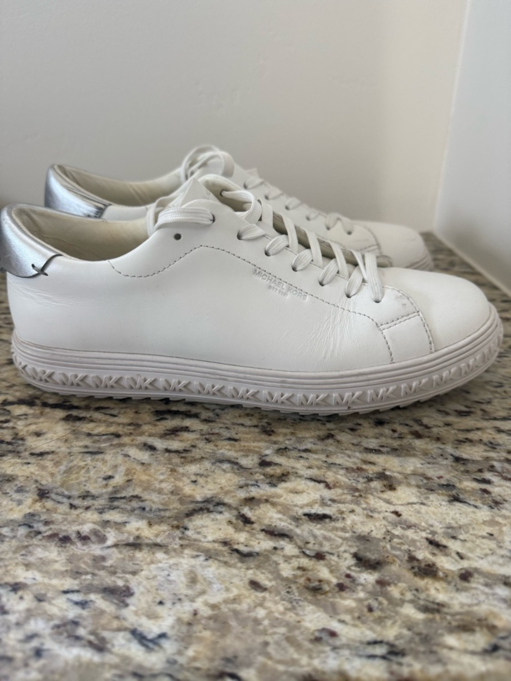 Michael Kors Cream Sneakers